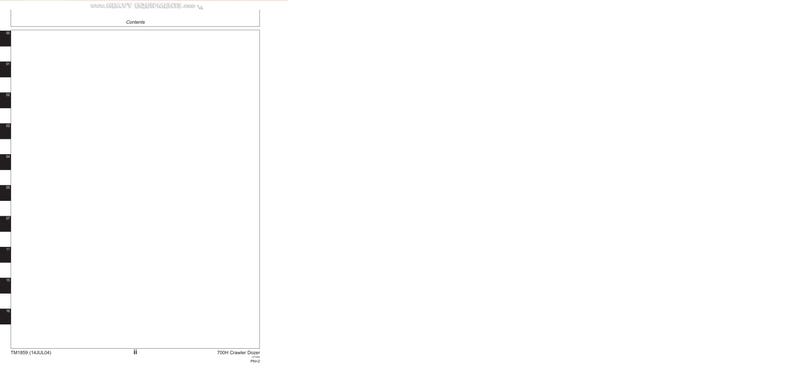John Deere 700H Crawler Dozer Service Manual service manual preview page 8