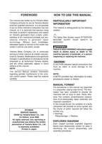 Yamaha EF2400iS Generator Service Manual service manual preview page 3