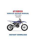 Yamaha YZ250FX Service Manual PDF service repair manual cover