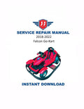 J&J Amusements Falcon Go-kart Service Manual PDF service repair manual cover