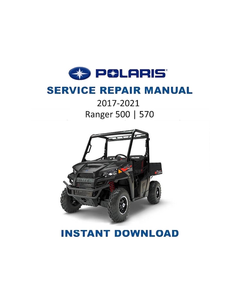 Polaris Ranger 500 570 Service Manual PDF service repair manual cover