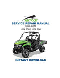 Arctic Cat HDX 500 700 Service Manual PDF service repair manual cover