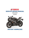 Yamaha YZF-R6 Service Manual PDF service repair manual cover