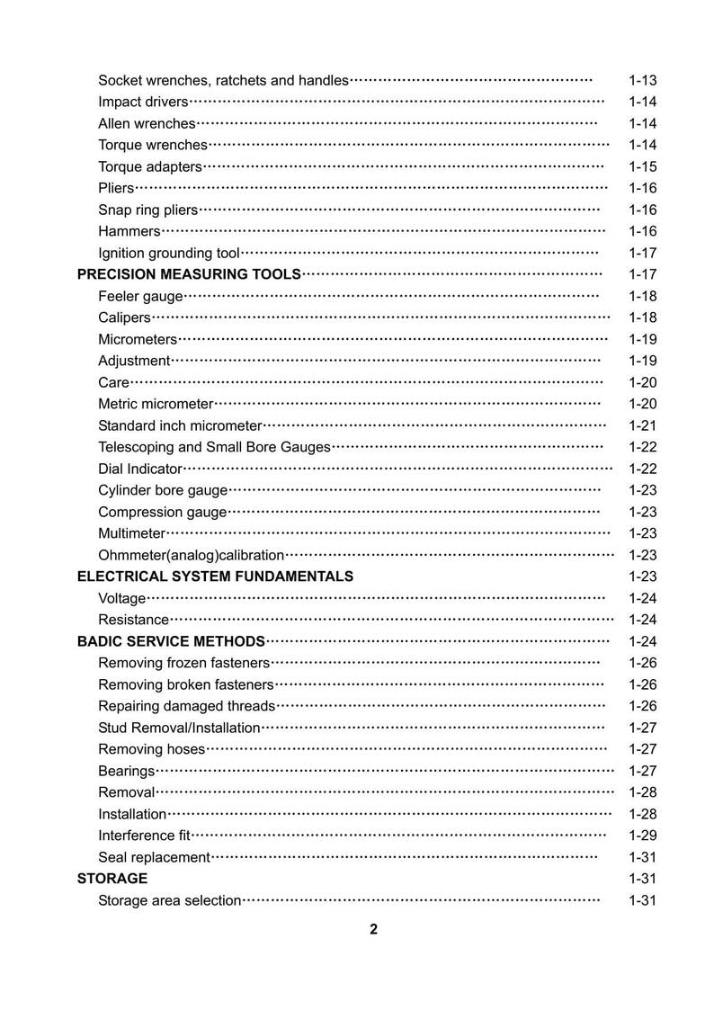 Supermach UTV 700 Service Manual service manual preview page 6
