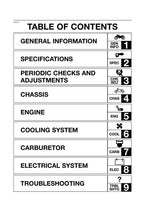 Yamaha DT125RE DT125X Service Manual service manual preview page 3