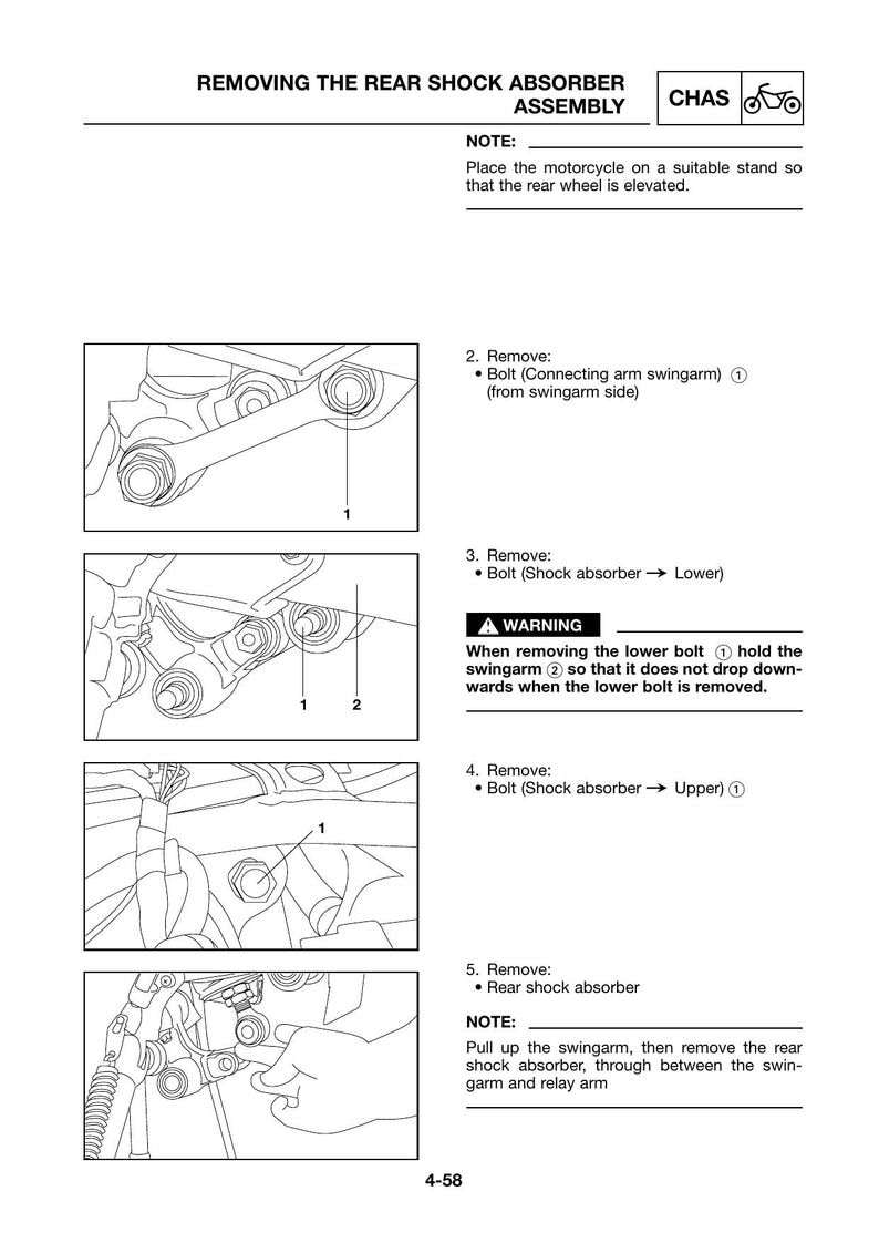Yamaha DT125RE DT125X Service Manual service manual preview page 7