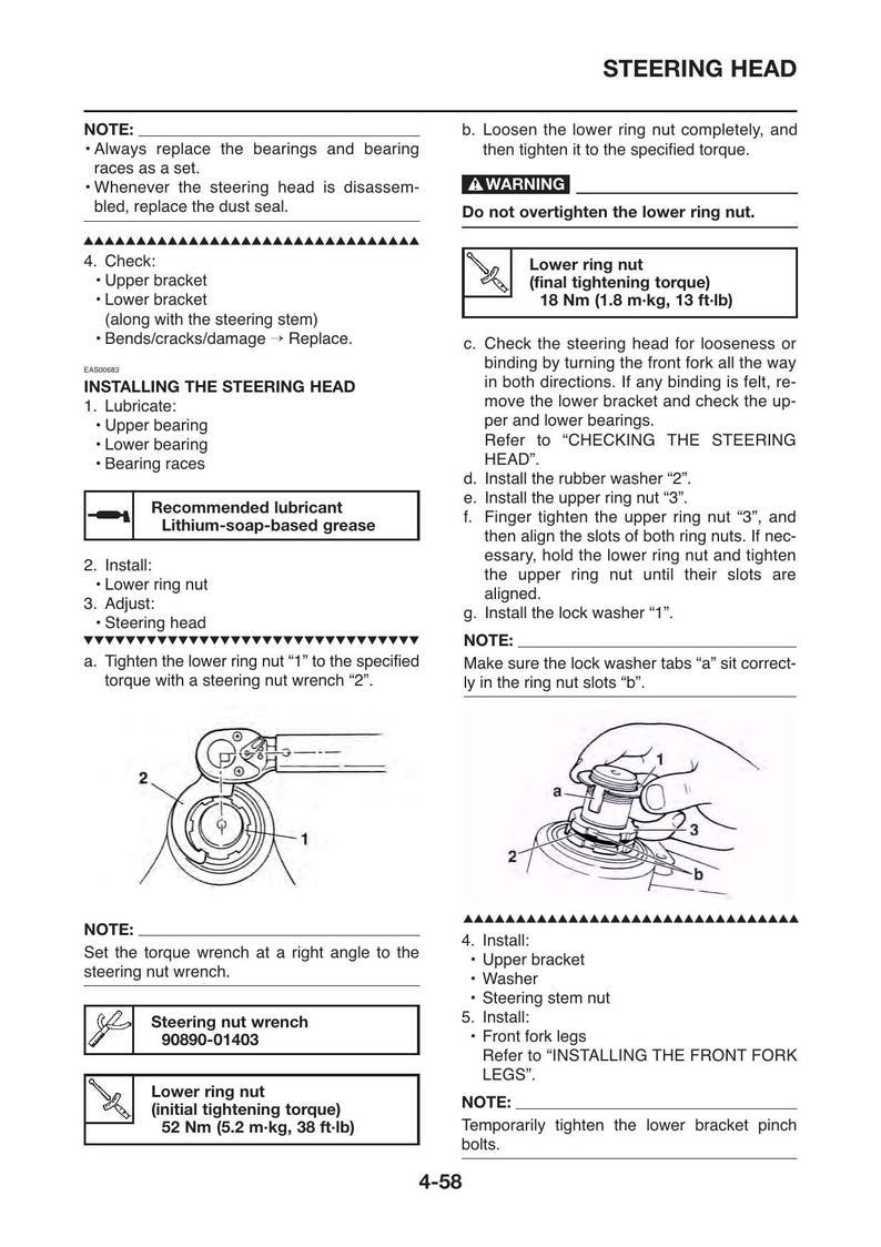 Yamaha MT-03 Service Manual service manual preview page 7