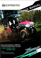 CFMOTO Zforce 500 550 Service Manual 2018-2022 UTV service manual preview page 2