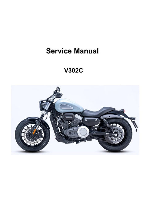 Benelli V302C Service Manual service manual preview page 2