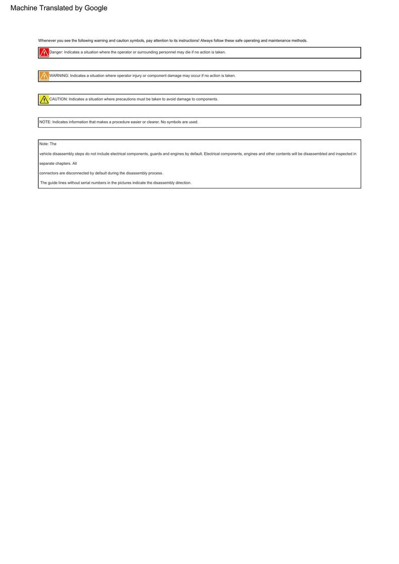 CFMoto 450MT Service Manual service manual preview page 9