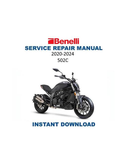 Benelli 502C Service Manual PDF service repair manual cover