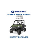 Polaris Ranger 570 Service Manual 2016-2025 Full-Size UTV PDF service repair manual cover