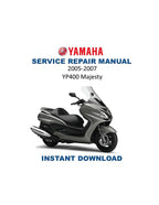 Yamaha YP400 Majesty Service Manual PDF service repair manual cover