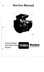 Onan Toro Power Plus P216 P218 P220 P224 Service Manual service manual preview page 2