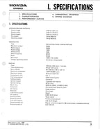 Honda EM650 Generator Service Manual service manual preview page 6