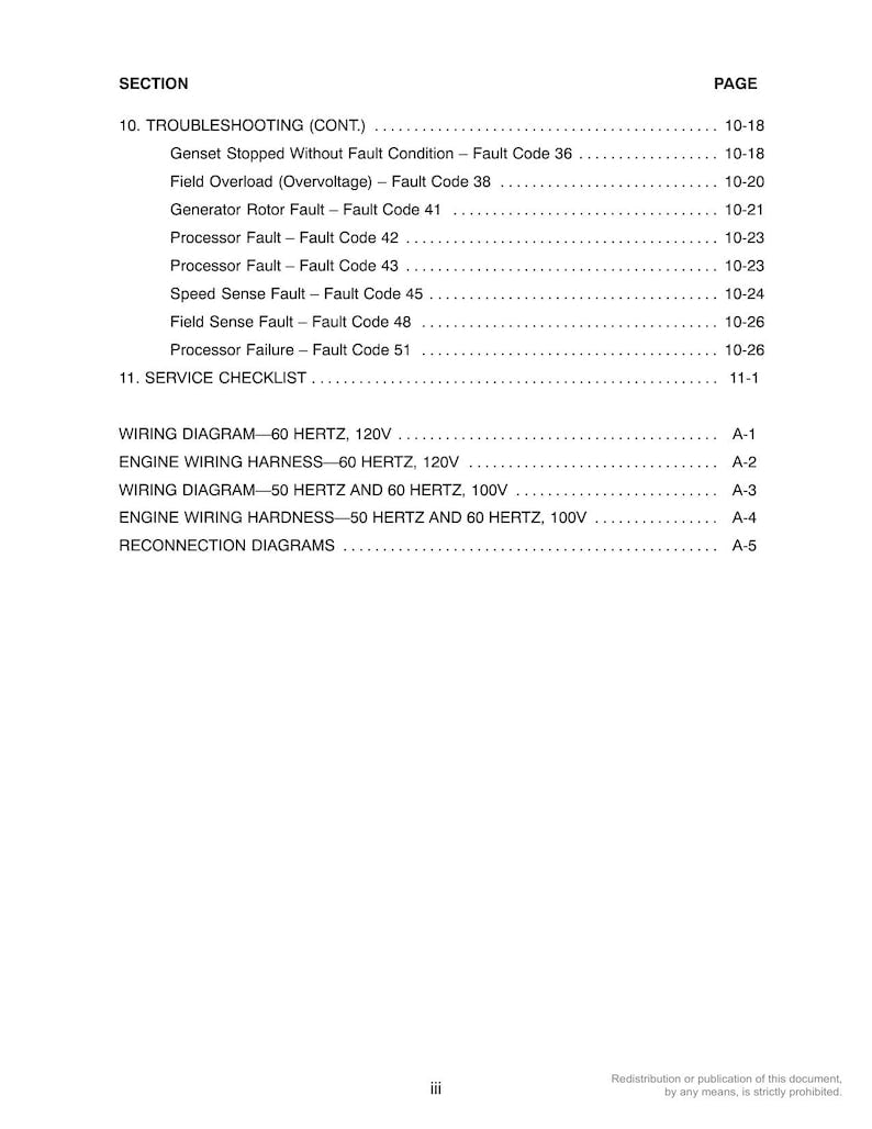 Cummins Onan KY KYD RV Generator Service Manual service manual preview page 9