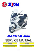 SYM Maxsym 400i Service Manual service manual preview page 2