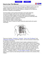 SYM GTS 125i EVO Service Manual service manual preview page 4