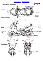SYM Maxsym 400i Service Manual service manual preview page 4