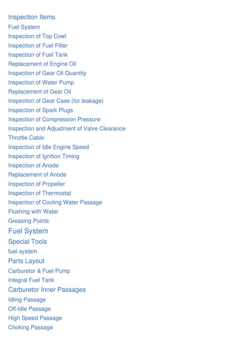 Tohatsu MFS 4 5 6 Service Manual 2011-2015 Outboard Motor service manual preview page 8