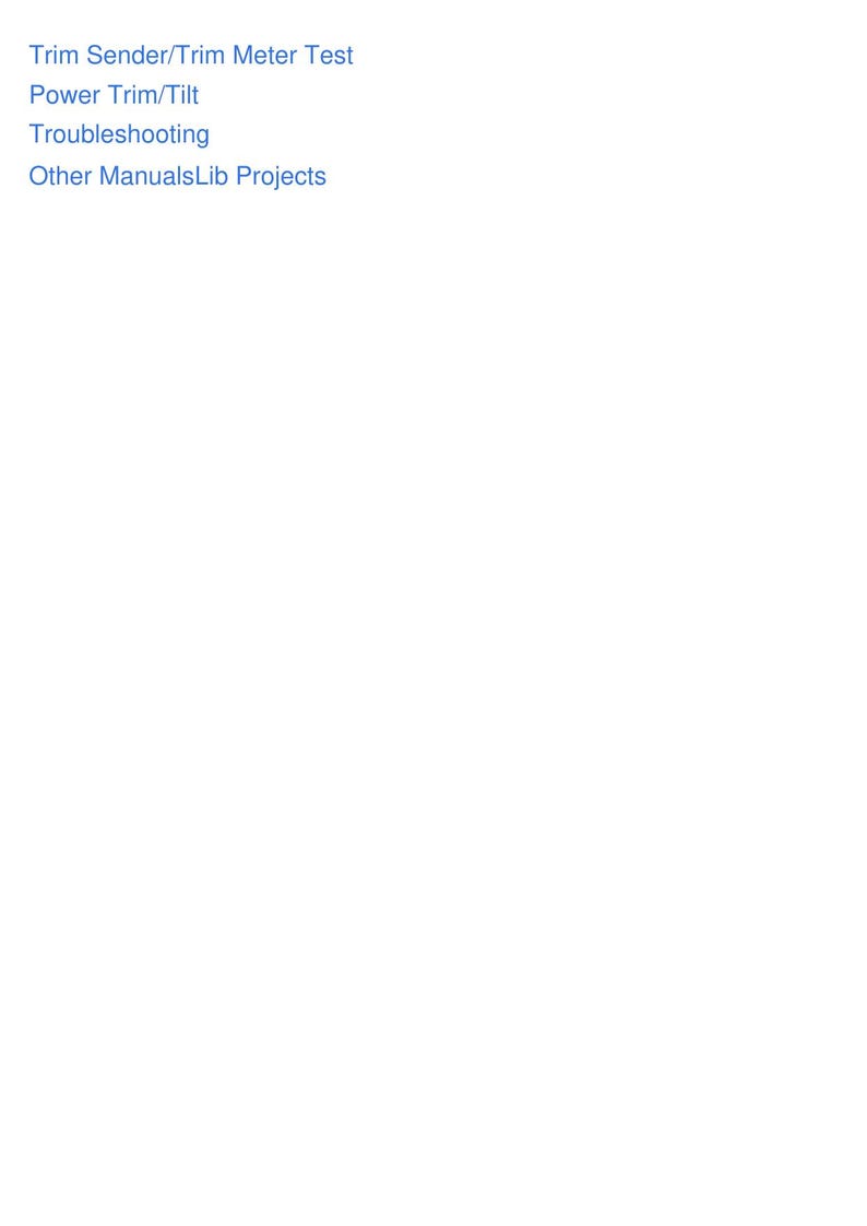 Tohatsu M 40 50 60 70 80 90 115 140 HP Outboard Service Manual service manual preview page 10
