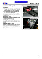SYM Quad Lander 250 Service Manual 2003-2007 ATV UA25A service manual preview page 9