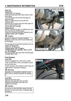 SYM Symphony 150 Service Manual 2005-2009 Motorcycle service manual preview page 5