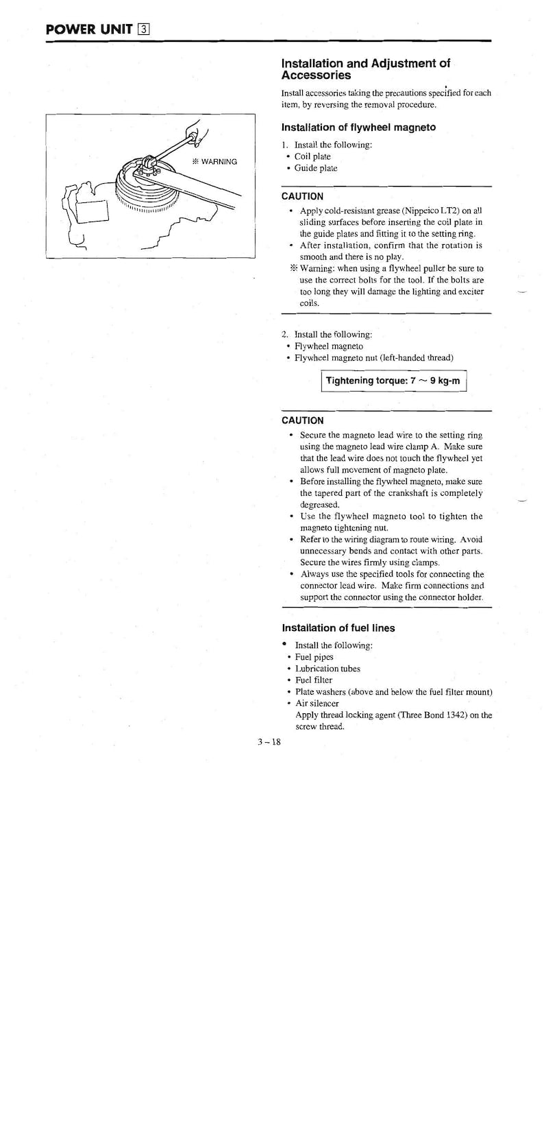 Tohatsu 9.9 HP Outboard Service Manual 2000-2004 Repair service manual preview page 4