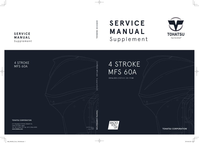 Tohatsu MFS60A 60 HP Service Manual service manual preview page 2