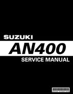 Suzuki Burgman AN400 Service Manual service manual preview page 2