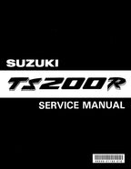 Suzuki TS200R Service Manual 1990-1994 Motorcycle service manual preview page 2