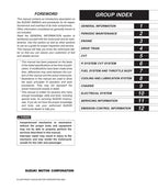 Suzuki AN650 Burgman 650 Service Manual service manual preview page 2
