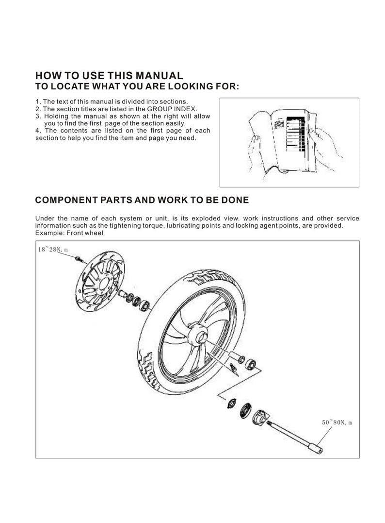 Suzuki GZ150 Service Manual service manual preview page 6
