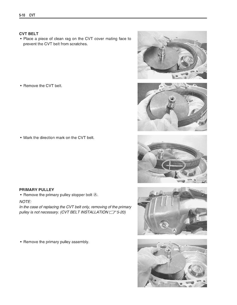 Suzuki AN650 Burgman 650 Service Manual service manual preview page 4