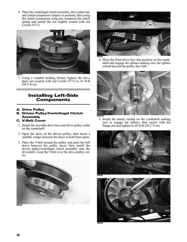 Tracker Off Road 300 ATV Service Manual service manual preview page 4