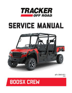 Tracker Off Road 800SX Crew Service Manual service manual preview page 2