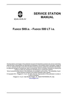 Gilera Fuoco 500 Service Manual service manual preview page 3