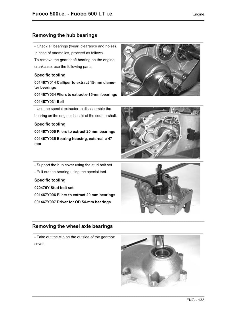 Gilera Fuoco 500 Service Manual service manual preview page 6