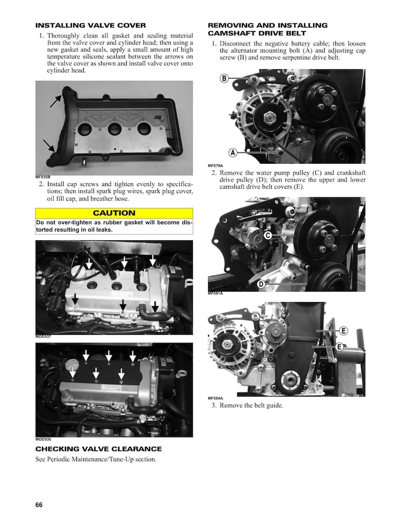 Tracker Off Road 800SX Service Manual service manual preview page 6