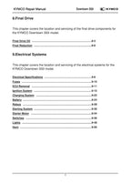 KYMCO Downtown 350i Service Manual 2013-2017 Scooter service manual preview page 10