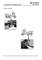 KYMCO Xciting 500 Service Manual service manual preview page 2