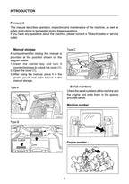 Takeuchi TL120 TL130 TL140 TL150 Crawler Loader Operator Manual service manual preview page 3
