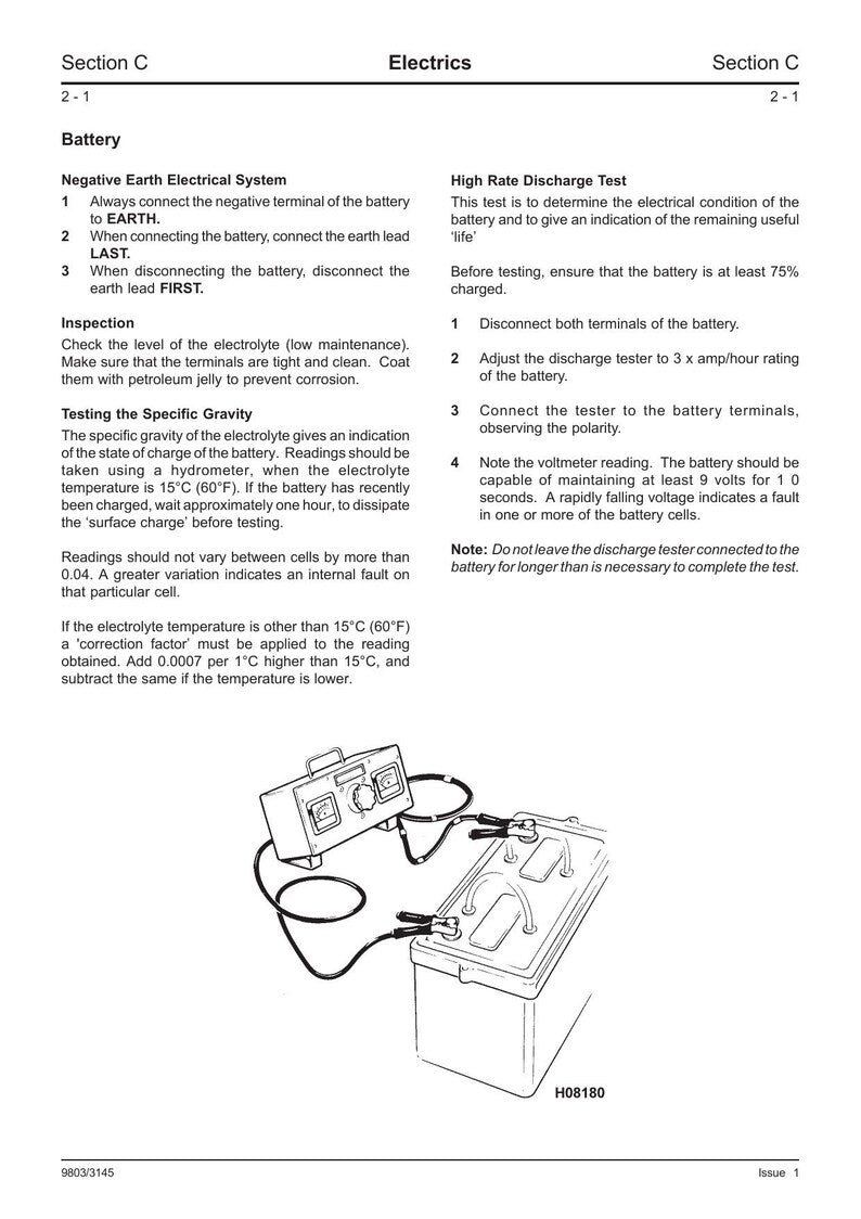 JCB 802.7 803 804 Plus Super Service Manual 1994-2005 Mini Excavator service manual preview page 6