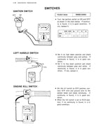 Suzuki FZ50 Service Manual 1979-1983 50cc Motorcycle service manual preview page 5