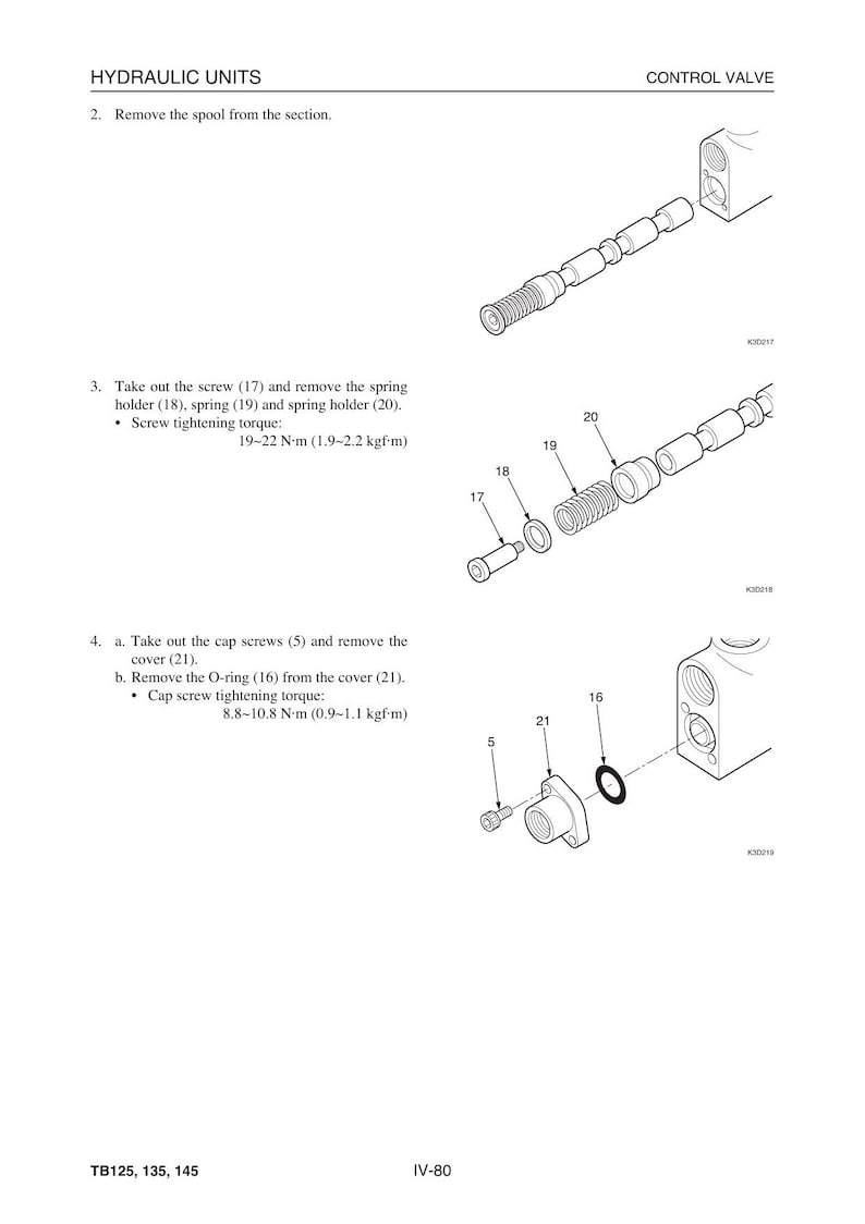 Takeuchi TB125 TB135 TB145 Service Manual service manual preview page 6