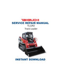 Takeuchi TL12R2 Track Loader Service Manual PDF service repair manual cover
