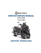 Gilera Fuoco 500 Service Manual PDF service repair manual cover