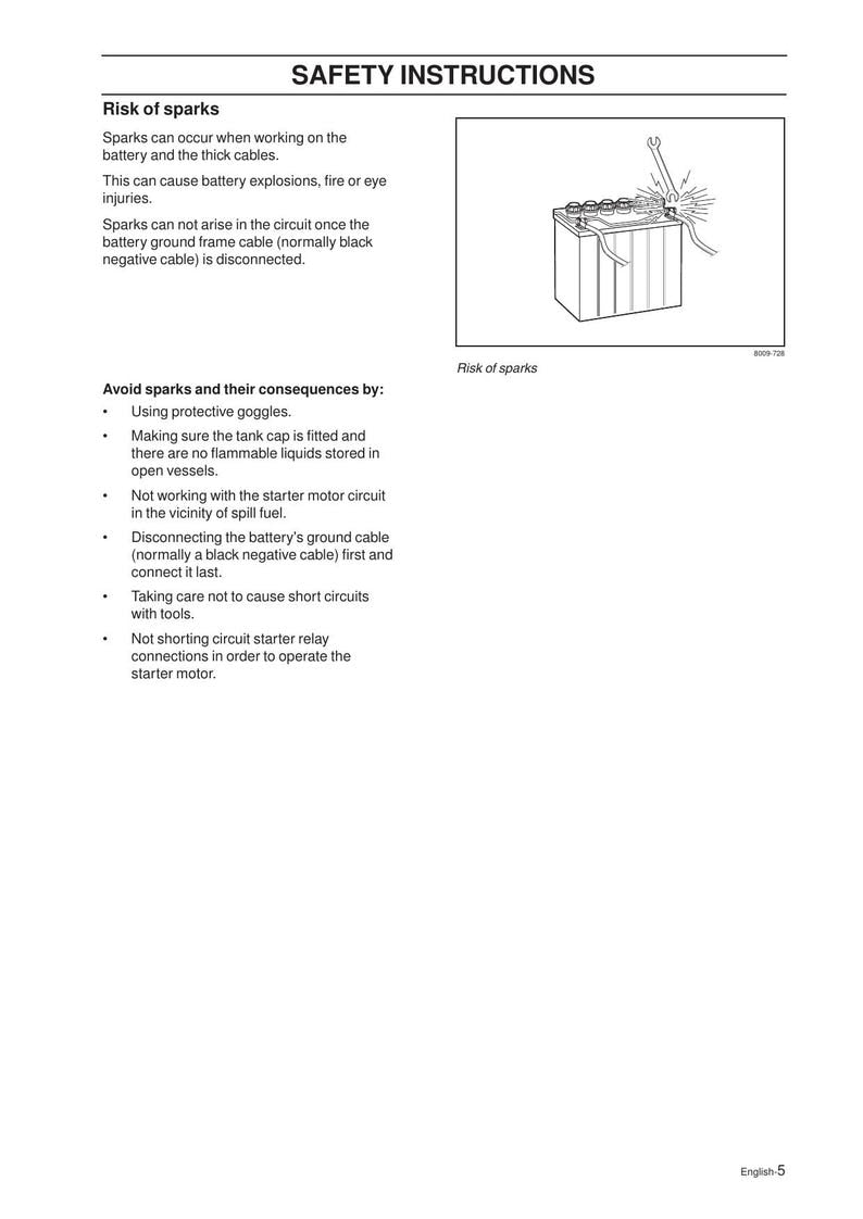 Husqvarna Rider 316T 322T 316TXs AWD Service Manual service manual preview page 8