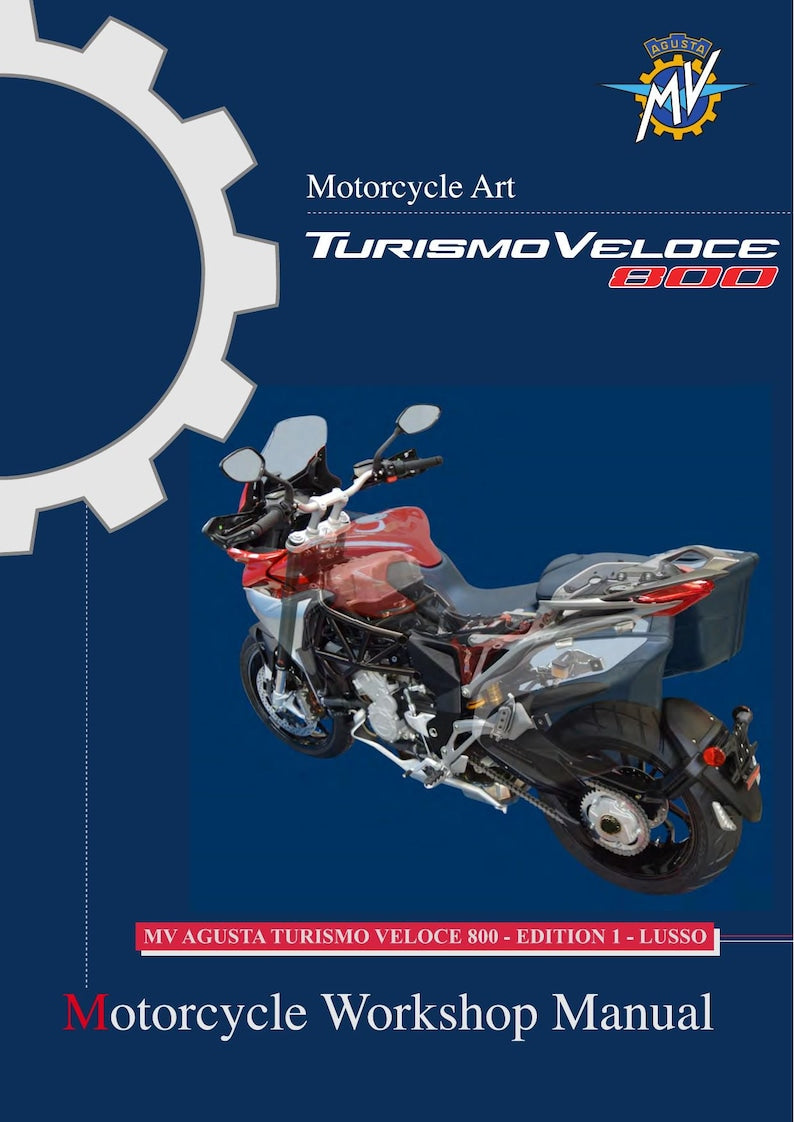 MV Agusta Turismo Veloce 800 Service Manual service manual preview page 2
