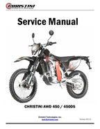 Christini AWD 450 450DS Service Manual 2012-2016 Motorcycle service manual preview page 2